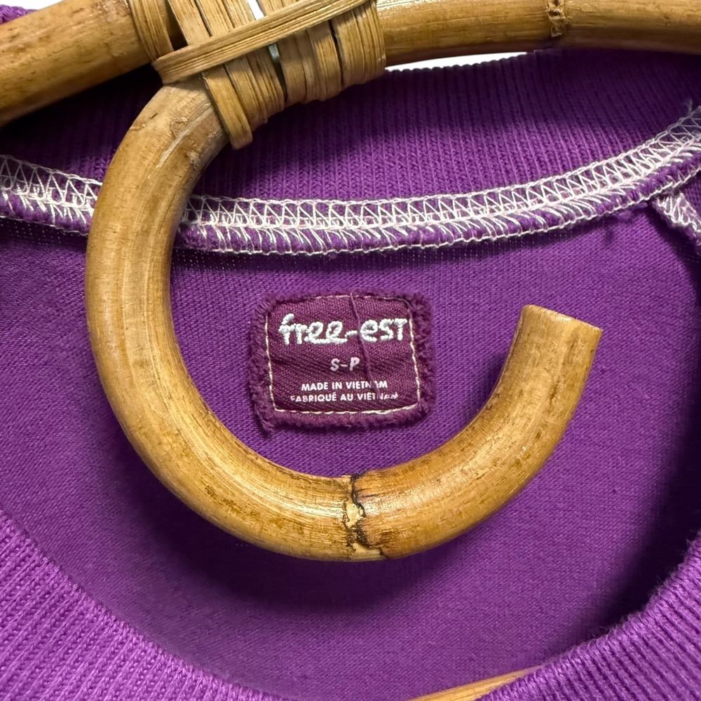Free People | Free-est | Brentwood Maxi Dress Washed Purple Cotton Casual Size S - Picture 8 of 14